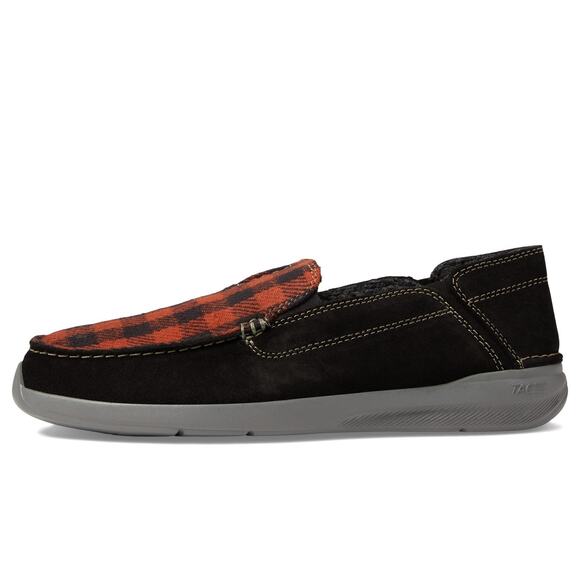 NWT Clarks Men's Gorwin Step Loafer, Black Suede, 9  - Picture 7 of 7